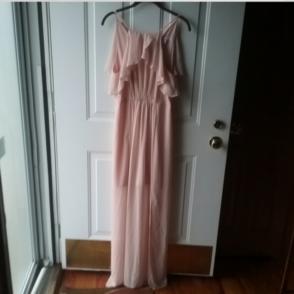 BCBGeneration Ruffled Bodice Maxi Dress - Picture 9 of 11